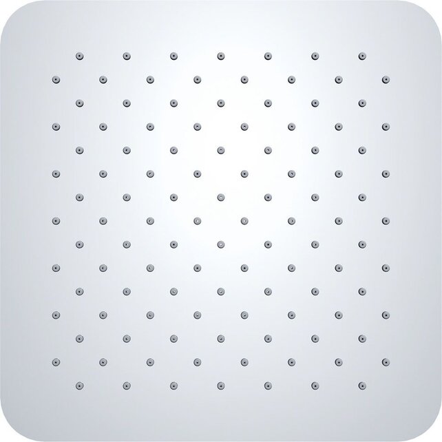 Wiesbaden Regendouche douchekop Rombo UFO Vierkant 30cm Chroom - 29.3826