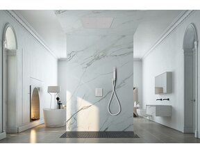 Wiesbaden Rombo UFO inbouw hoofddouche plafond 50 x 50 cm chroom - 29.2851