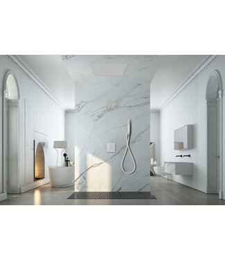 Wiesbaden Wiesbaden Rombo UFO inbouw hoofddouche plafond 50 x 50 cm chroom - 29.2851