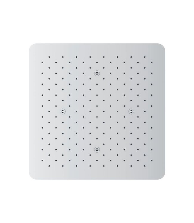 Wiesbaden Rombo UFO inbouw hoofddouche plafond 50 x 50 cm chroom - 29.2851