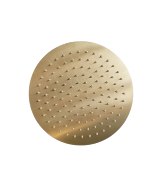 SANI-SUPPLY Regendouche douchekop rond Effeze 20 Geborsteld Goud