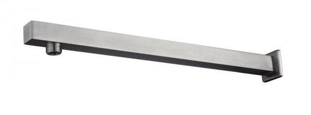 Wiesbaden 304 Douchearm muurbevestiging RVS vierkant 40cm - 24.3814