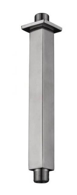 Wiesbaden 304 Douchearm Plafondbevestiging RVS vierkant 20cm - 24.3811