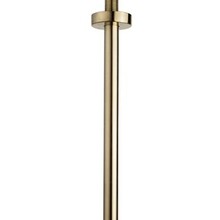 Wiesbaden Caral Douchearm Plafondbevestiging Geborsteld Messing rond 30cm - 29.5861