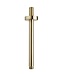 Wiesbaden Caral Douchearm Plafondbevestiging Geborsteld Messing rond 20cm - 29.5810