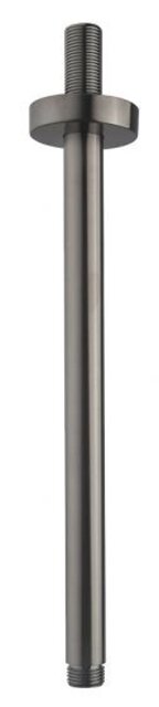 Wiesbaden Caral Douchearm Plafondbevestiging Gunmetal rond 30cm - 29.7861
