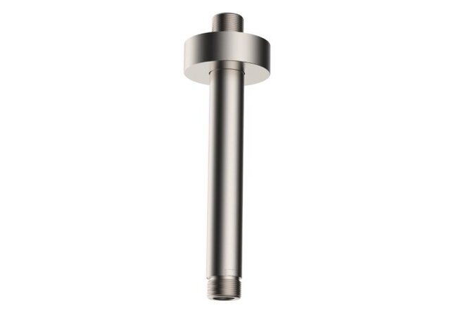 Wiesbaden Caral Douchearm Plafondbevestiging Geborsteld Staal rond 15cm - 29.3852