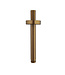 Wiesbaden Caral Douchearm Plafondbevestiging Geborsteld Brons Koper rond 15cm - 29.2865