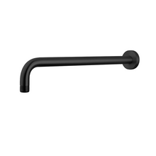 Wiesbaden Caral Douchearm muurbevestiging Mat Zwart rond 35cm - 29.5884