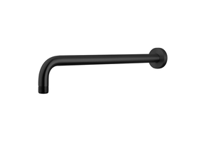 Wiesbaden Caral Douchearm muurbevestiging Mat Zwart rond 35cm - 29.5884