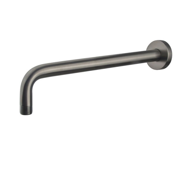 Wiesbaden Caral Douchearm muurbevestiging Gunmetal rond 35cm - 29.7880 Wiesbaden Caral Douchearm muurbevestiging Gunmetal rond 35cm - 29.7880