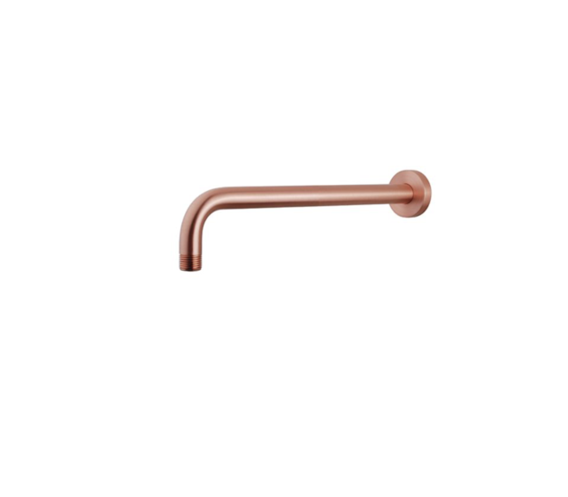 Wiesbaden Caral Douchearm muurbevestiging Geborsteld Koper rond 45cm - 29.6881 Wiesbaden Caral Douchearm muurbevestiging Geborsteld Koper rond 45cm - 29.6881