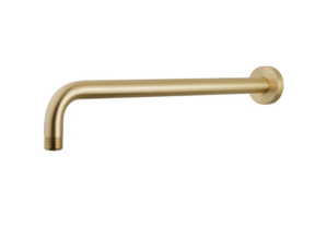 Wiesbaden Caral Douchearm muurbevestiging Geborsteld Messing rond 35cm - 29.5880