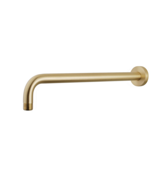 Wiesbaden Wiesbaden Caral Douchearm muurbevestiging Geborsteld Messing rond 35cm - 29.5880