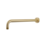 Wiesbaden Caral Douchearm muurbevestiging Geborsteld Messing rond 35cm - 29.5880