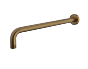 Wiesbaden Caral Douchearm muurbevestiging Geborsteld Brons koper rond 35cm - 29.2864