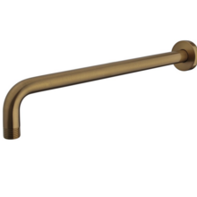 Wiesbaden Caral Douchearm muurbevestiging Geborsteld Brons koper rond 35cm - 29.2864