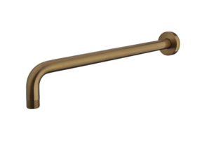 Wiesbaden Caral Douchearm muurbevestiging Geborsteld Brons koper rond 35cm - 29.2864