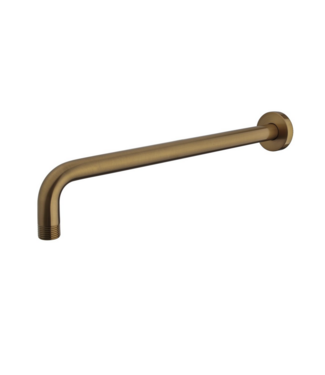 Wiesbaden Wiesbaden Caral Douchearm muurbevestiging Geborsteld Brons koper rond 35cm - 29.2864