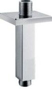 Wiesbaden Rombo Douchearm Plafondbevestiging Chroom Vierkant 15cm - 29.3870 Wiesbaden Rombo Douchearm Plafondbevestiging Chroom Vierkant 15cm - 29.3870