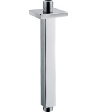 Wiesbaden Wiesbaden Rombo Douchearm Plafondbevestiging Chroom Vierkant 20cm - 29.3812