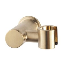 Wiesbaden Douchekophouder Kantelbaar Caral Geborsteld Messing - 29.5940