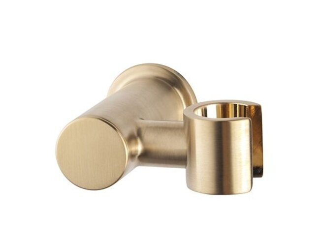 Wiesbaden Douchekophouder Kantelbaar Caral Geborsteld Messing - 29.5940