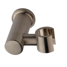 Wiesbaden Douchekophouder Kantelbaar Caral Geborsteld Staal - 29.3941