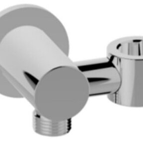 Wiesbaden Douchekophouder Caral Chroom met doucheaansluiting Kantelbaar - 29.3944