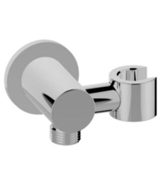 Wiesbaden Wiesbaden Douchekophouder Caral Chroom met doucheaansluiting Kantelbaar - 29.3944