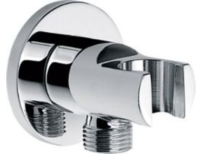 Wiesbaden Douchekophouder Caral Chroom met doucheaansluiting - 29.3800