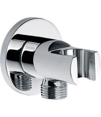 Wiesbaden Wiesbaden Douchekophouder Caral Chroom met doucheaansluiting - 29.3800