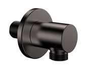 Wiesbaden Caral Wandaansluitbocht Rond 1/2" Gunmetal - 29.5801