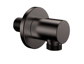 Wiesbaden Caral Wandaansluitbocht Rond 1/2" Gunmetal - 29.5801
