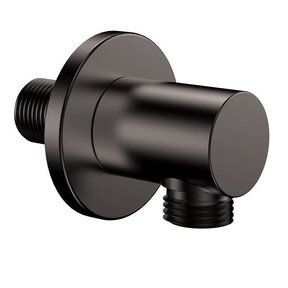 Wiesbaden Caral Wandaansluitbocht Rond 1/2" Gunmetal - 29.5801