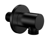 Wiesbaden Caral Wandaansluitbocht Rond 1/2" Mat Zwart - 29.2801 Wiesbaden Caral Wandaansluitbocht Rond 1/2" Mat Zwart - 29.2801