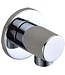 Wiesbaden Wiesbaden Caral Wandaansluitbocht Rond 1/2" Chroom - 29.3801