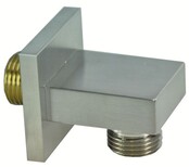 Wiesbaden Rombo Wandaansluitbocht Vierkant 1/2" Geborsteld Staal - 29.4802 Wiesbaden Rombo Wandaansluitbocht Vierkant 1/2" Geborsteld Staal - 29.4802