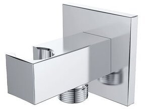 Wiesbaden Douchekophouder Rombo Chroom met doucheaansluiting -  29.3803