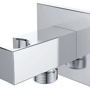 Wiesbaden Douchekophouder Rombo Chroom met doucheaansluiting -  29.3803