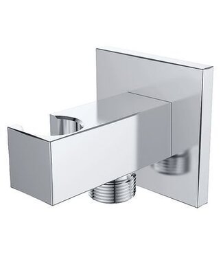 Wiesbaden Wiesbaden Douchekophouder Rombo Chroom met doucheaansluiting -  29.3803