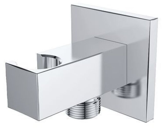 Wiesbaden Douchekophouder Rombo Chroom met doucheaansluiting -  29.3803