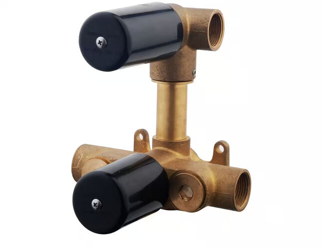 Wiesbaden Inboudeel 2-wegs Douchethermostaat - 29.2500