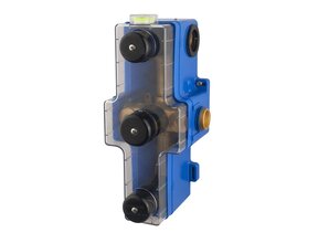 Wiesbaden inbouwdeel+box 3-wegs douchethermostaat - 29.2601