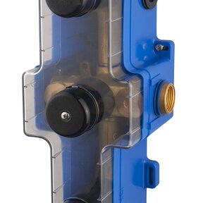 Wiesbaden inbouwdeel+box 3-wegs douchethermostaat - 29.2601