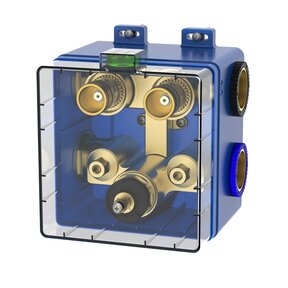 Wiesbaden Caral Klik Pro inbouwbox 2-wegs douchethermostaat - 29.3410