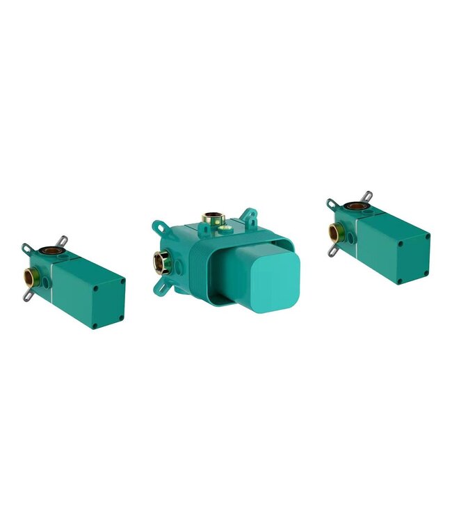 Wiesbaden Dreams inbouwdeel thermostatische douchekraan met 2 stopkranen - 29.8004