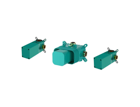 Wiesbaden Dreams inbouwdeel thermostatische douchekraan met 2 stopkranen - 29.8004