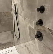 Inbouw douchekraan afbouwdeel Wiesbaden Dreams Mat Zwart - 29.8007