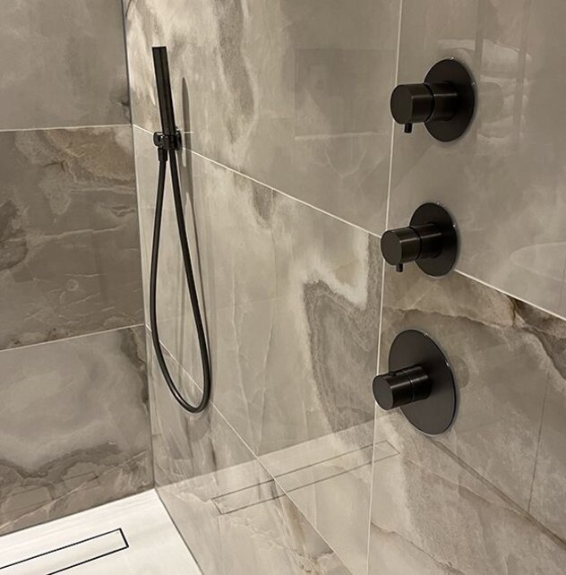 Inbouw douchekraan afbouwdeel Wiesbaden Dreams Gunmetal - 29.8008